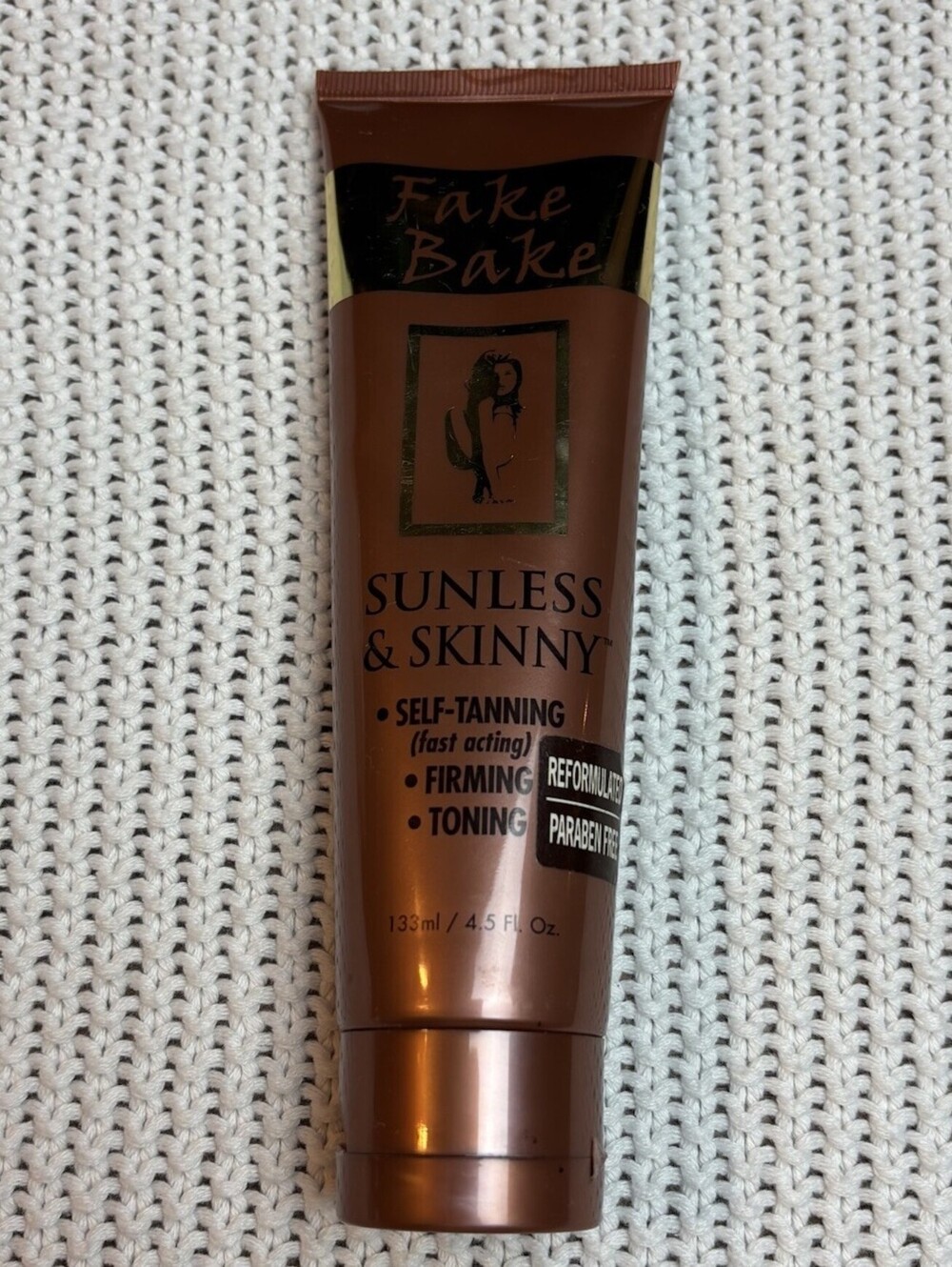 FAKE BAKE SUNLESS & SKINNY (SELF-TANNING, FIRMING, TONING) 4.5 OZ Discontinued